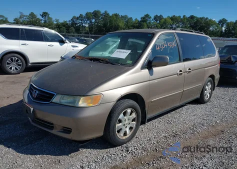 2003 Honda Odyssey Ex from USA, damaged, VIN 5FNRL18693B132810